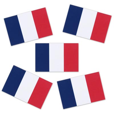 Streudeko Konfetti Frankreich Fahne Flagge France Partydeko Tricolore  Mottoparty Tischdeko Partyartikel Paris