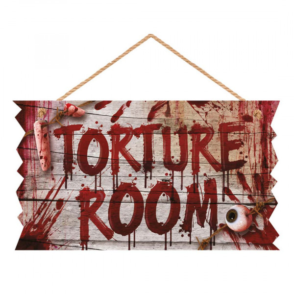 Hängeschild Torture Room 06331