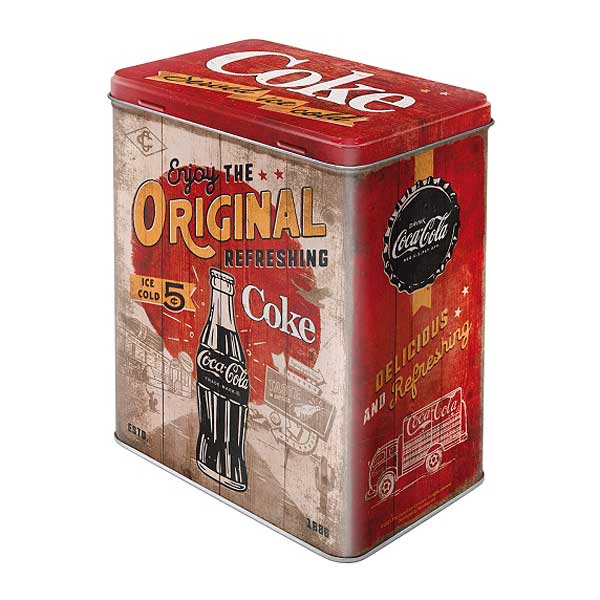 Coca Cola Deko Blech aus Metal 30 cm