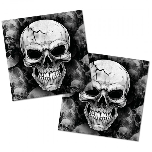 Halloween Servietten Totenkopf 06374